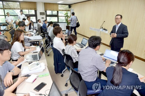 인천 광역버스 폐선 신청 입장 밝히는 박준하