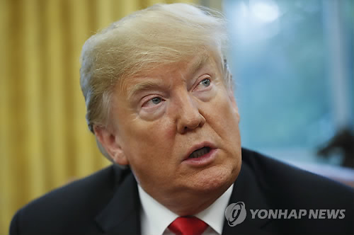 도널드 트럼프 미국 대통령