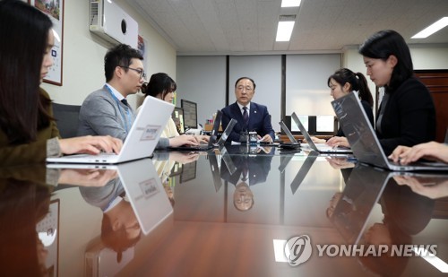 홍남기 국무조정실장, 경제부총리 내정 소감