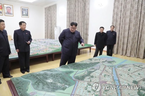 김정은, 북중 접경 신의주 건설 총계획 검토