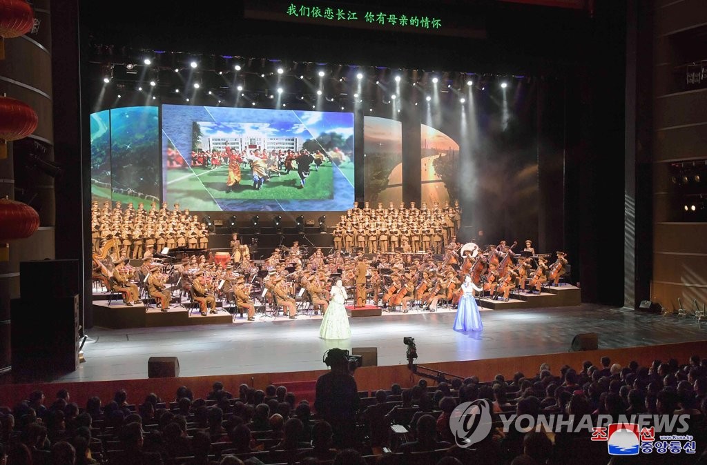 北芸術団の中国公演