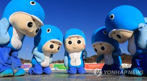 얼음낚시 하는 '스노온' 인기
