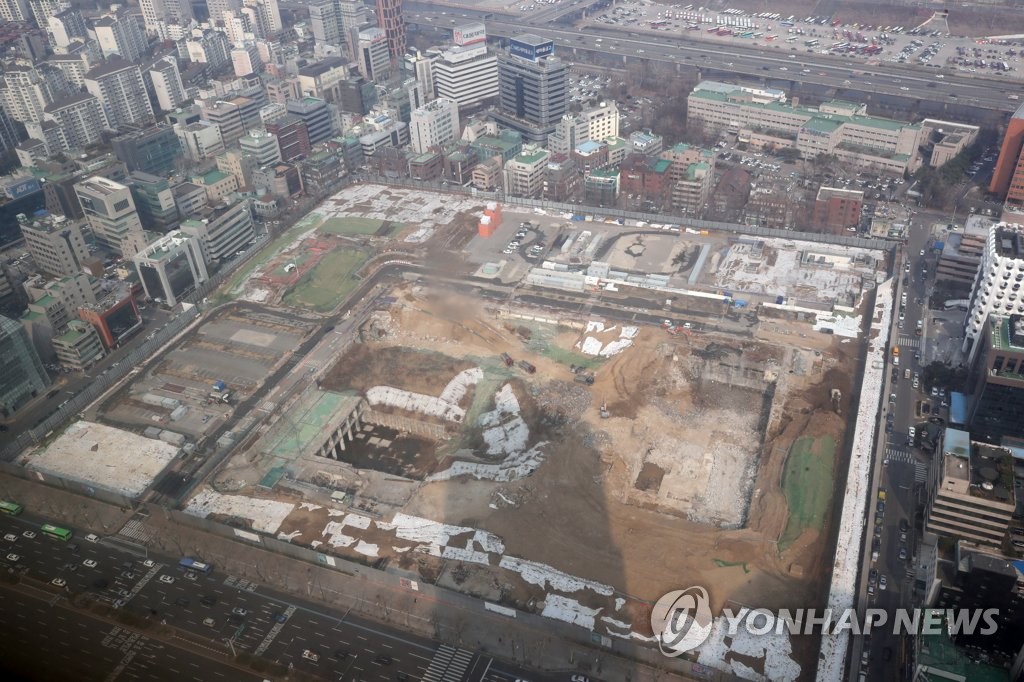 Site for Hyundai's new headquarters Site for Hyundai's new headquarters