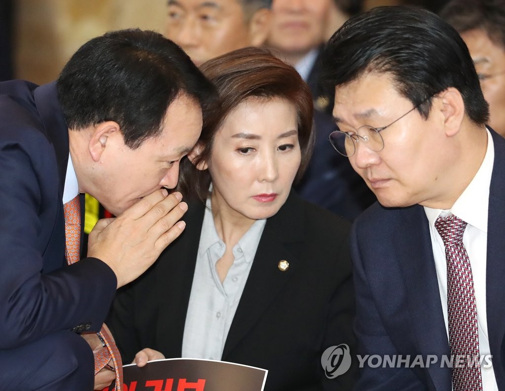 자유한국당 나경원 원내대표