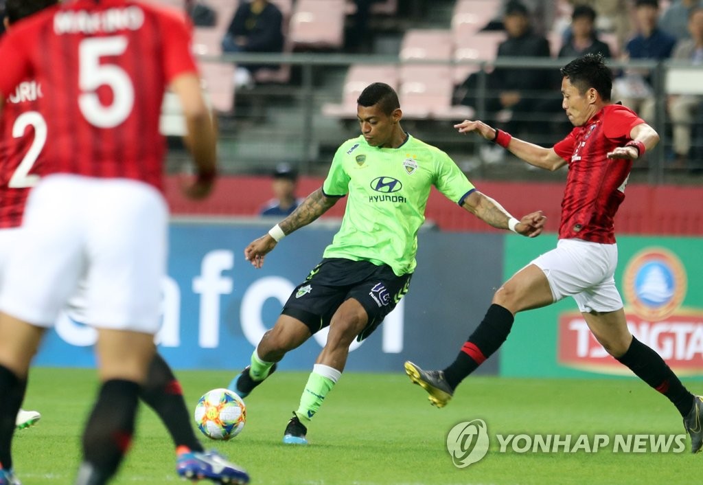 Jeonbuk win AFC match Jeonbuk win AFC match