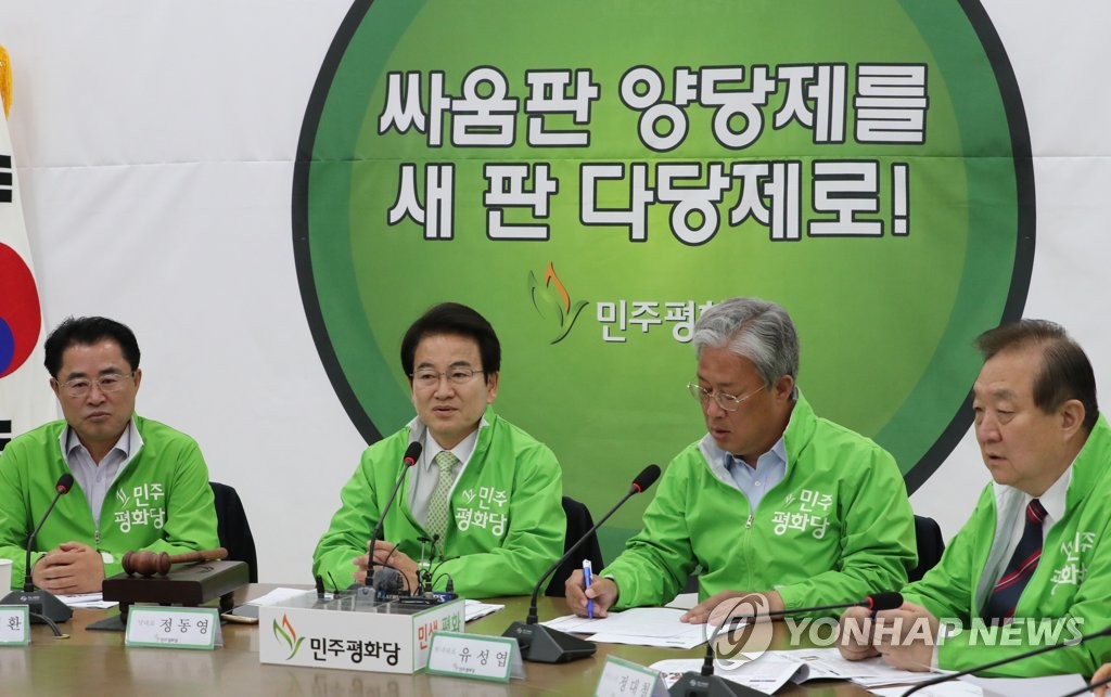 발언하는 정동영 대표