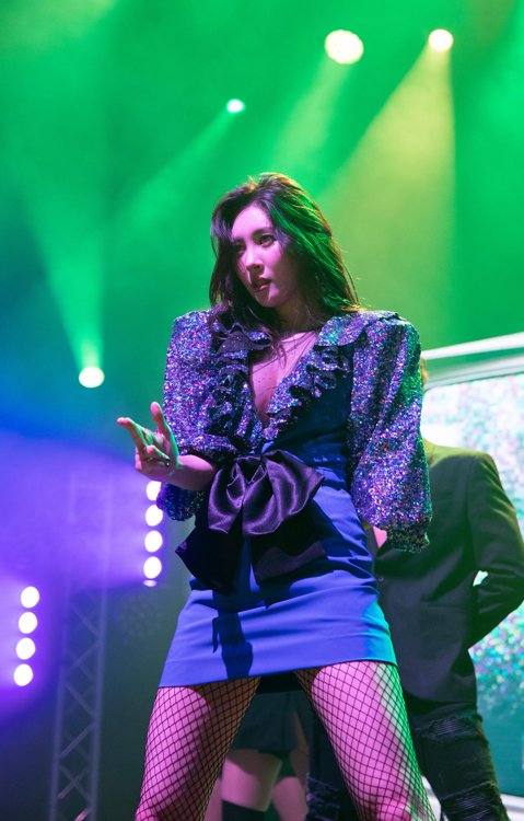 Singer Sunmi in London Singer Sunmi in London
