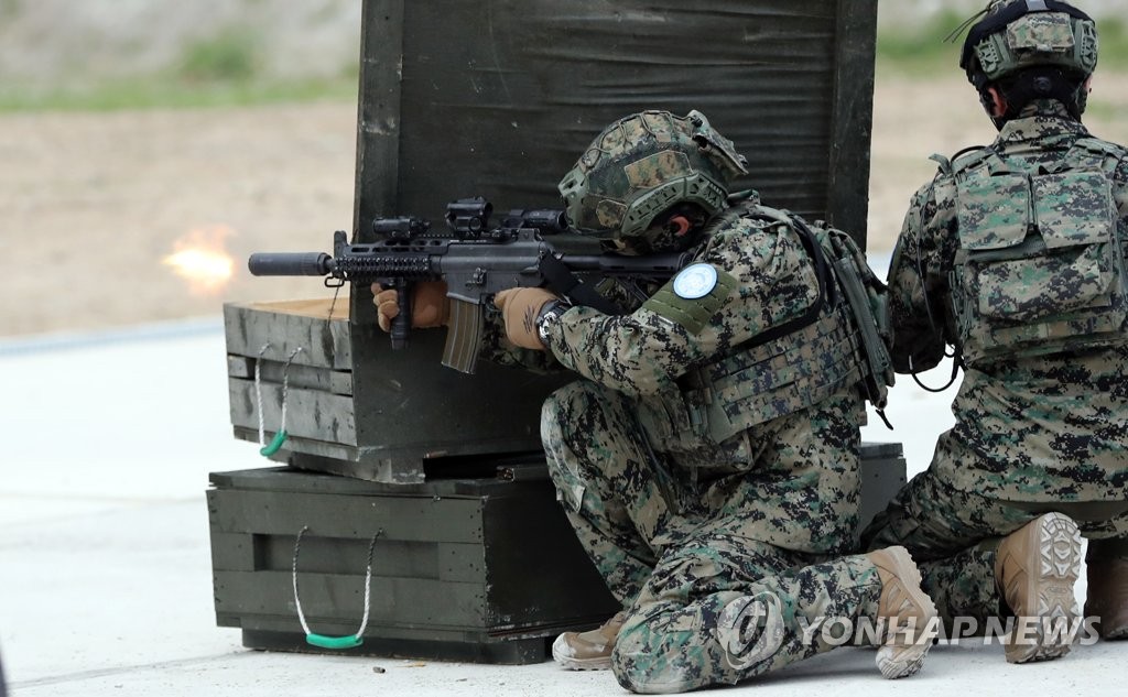 워리어플랫폼 착용한 장병들