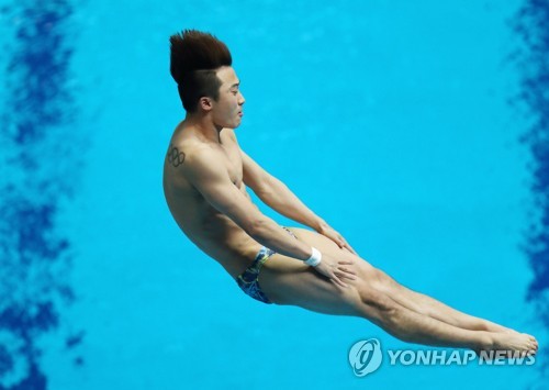 고난도 연기 펼치는 우하람