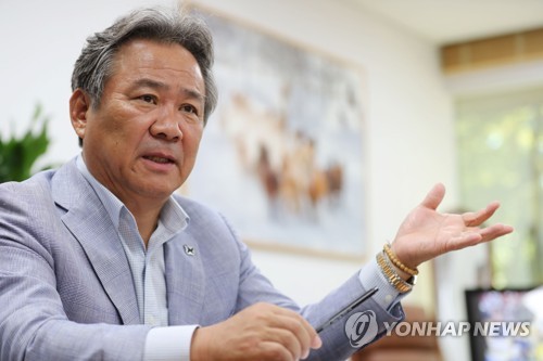 이기흥 대한체육회장