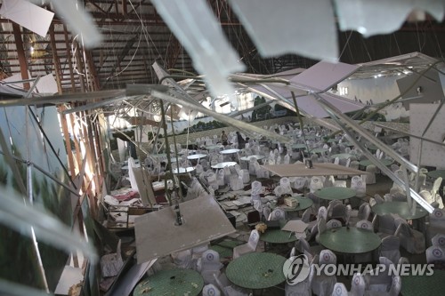 폭탄테러로 아수라장 된 아프간 결혼식장
