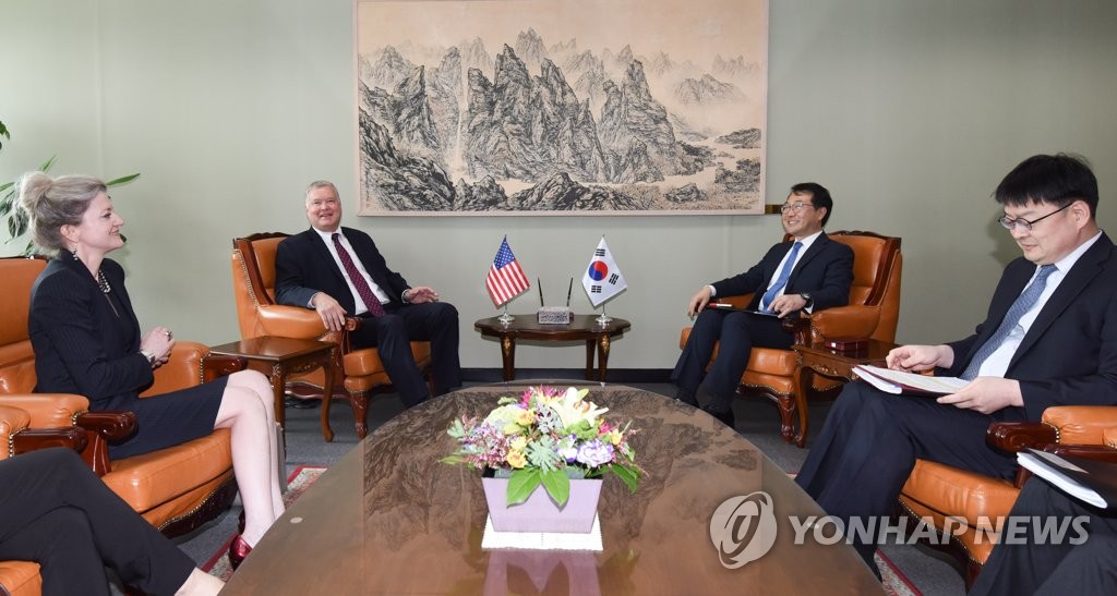 韓国高官 米特別代表と会談 韓国高官 米特別代表と会談