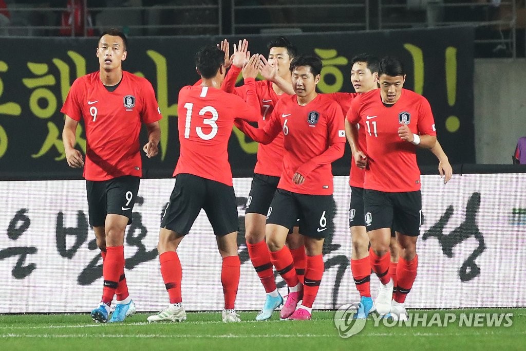 두 번째 골 넣은 한국
