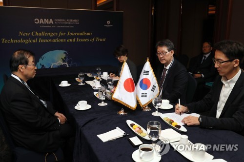 Yonhap-Jiji talks