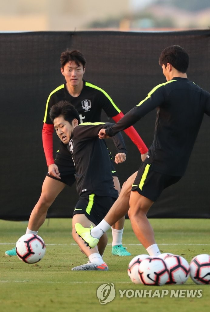 브라질전 대비 훈련 시작한 벤투호