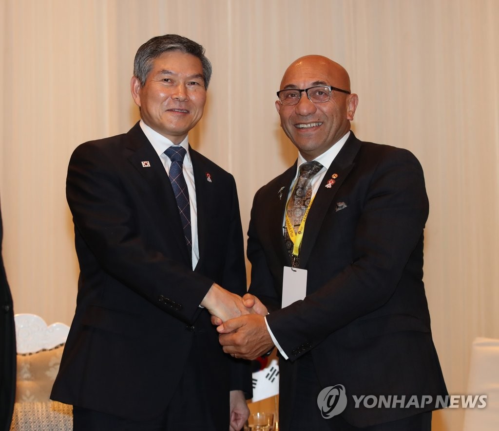 Reunión de ministros de Defensa entre Corea del Sur y Nueva Zelanda Reunión de ministros de Defensa entre Corea del Sur y Nueva Zelanda