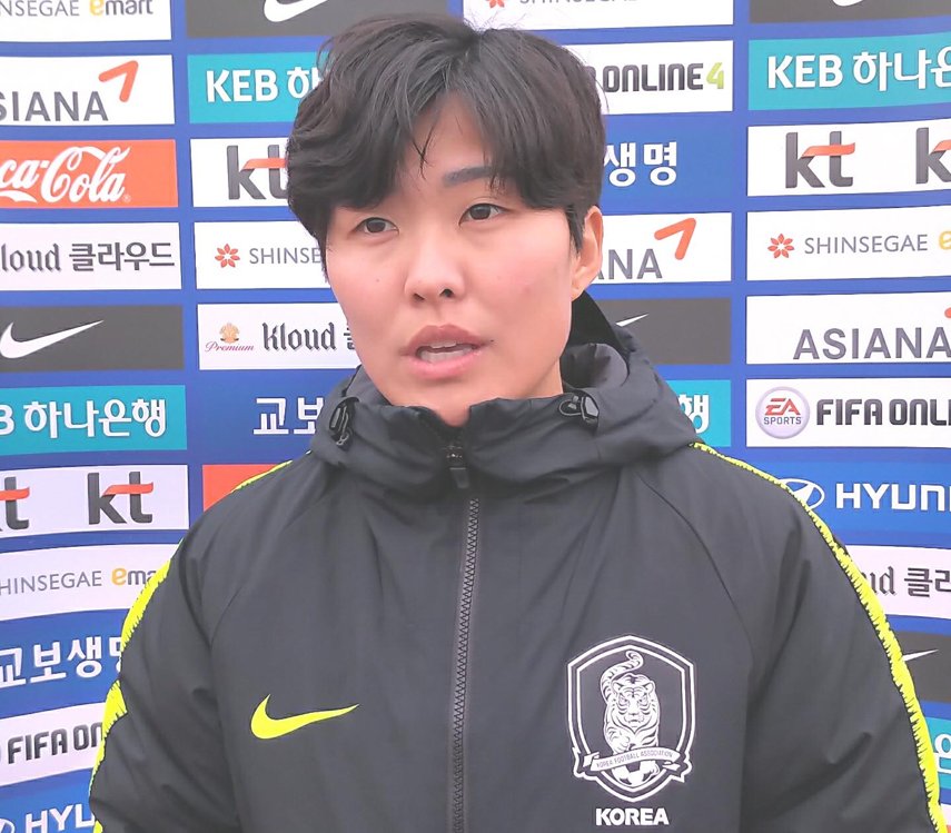 韓国サッカー女子エース「五輪目指す」 韓国サッカー女子エース「五輪目指す」