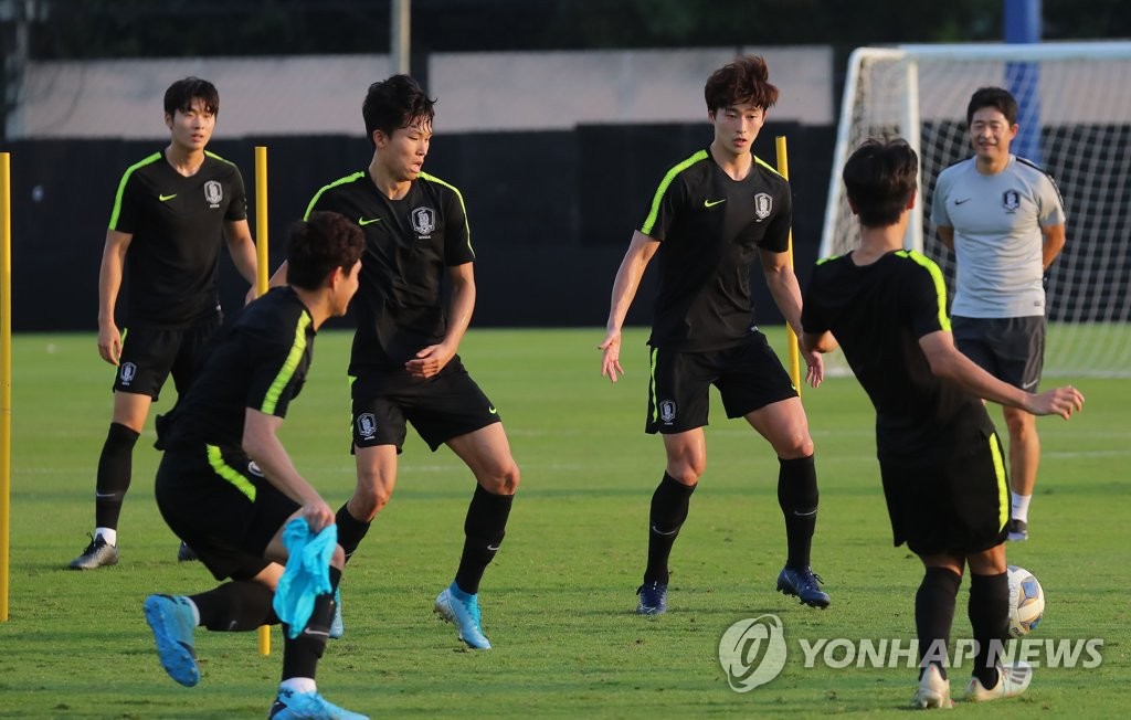 결승 앞두고 훈련 매진