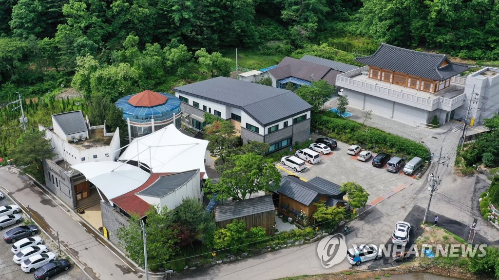 This file photo shows the House of Sharing in Gwangju, southeast of Seoul. (Yonhap)