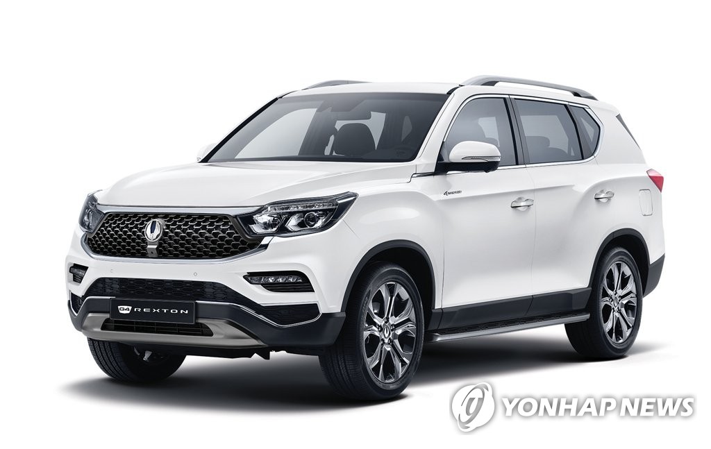 This file photo provided by SsangYong Motor shows the Tivoli SUV. (PHOTO NOT FOR SALE)(Yonhap)