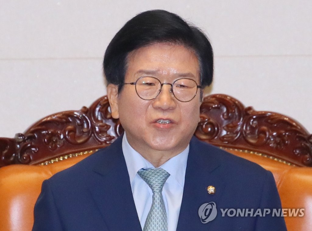 박병석 의원, '국회의장 선출 소감은'