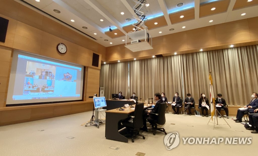 코로나 시대 국감 현장