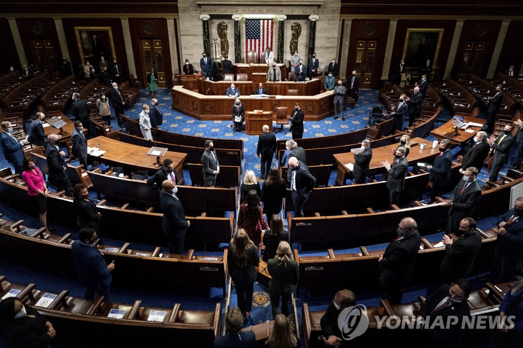 미 양원 합동회의로 재반입되는 선거인단 투표함
