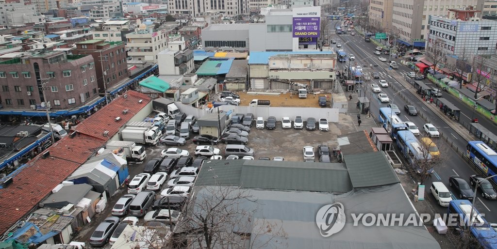 공공 재개발 추진되는 서울 '용두 1-6' 구역