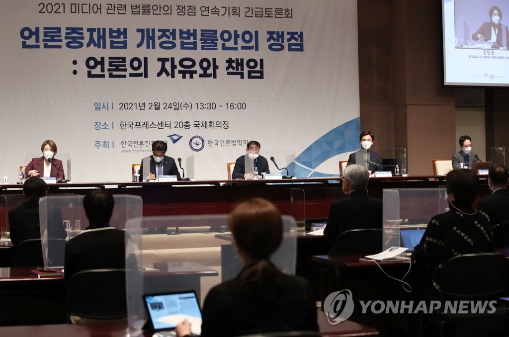 '언론의 징벌적 손해배상' 긴급토론회