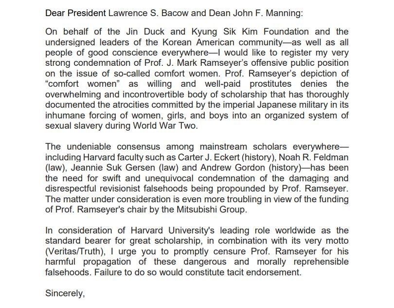 Calling for censuring of Harvard professor Calling for censuring of Harvard professor