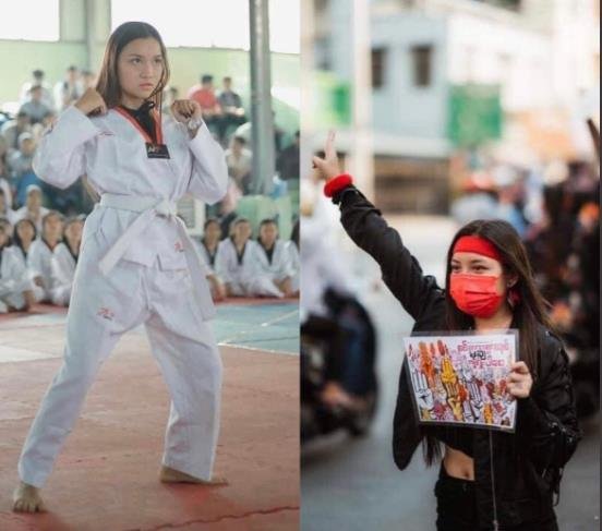 '태권도·춤' 숨진 미얀마 19세 소녀…'다 잘 될거야' 저항 상징