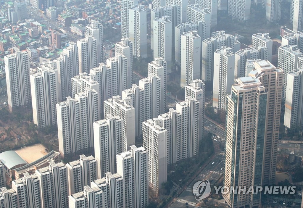 서울 송파구 아파트 단지 모습