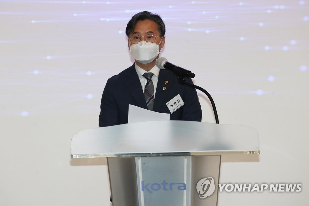축사하는 박진규 차관