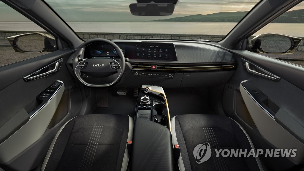 「EV6」の車内 「EV6」の車内