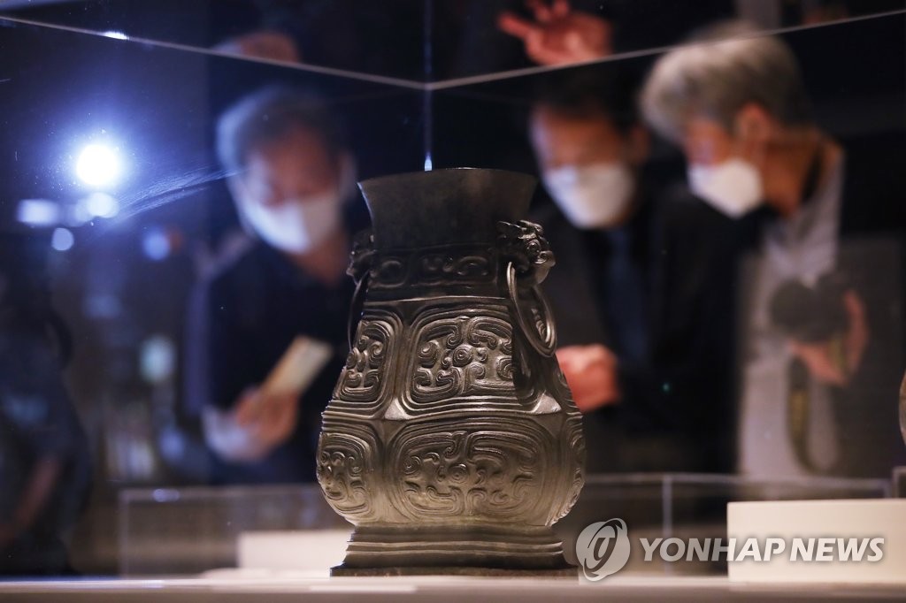 해외 문화재 특별전시 '중국 고대 청동기, 신에서 인간으로'