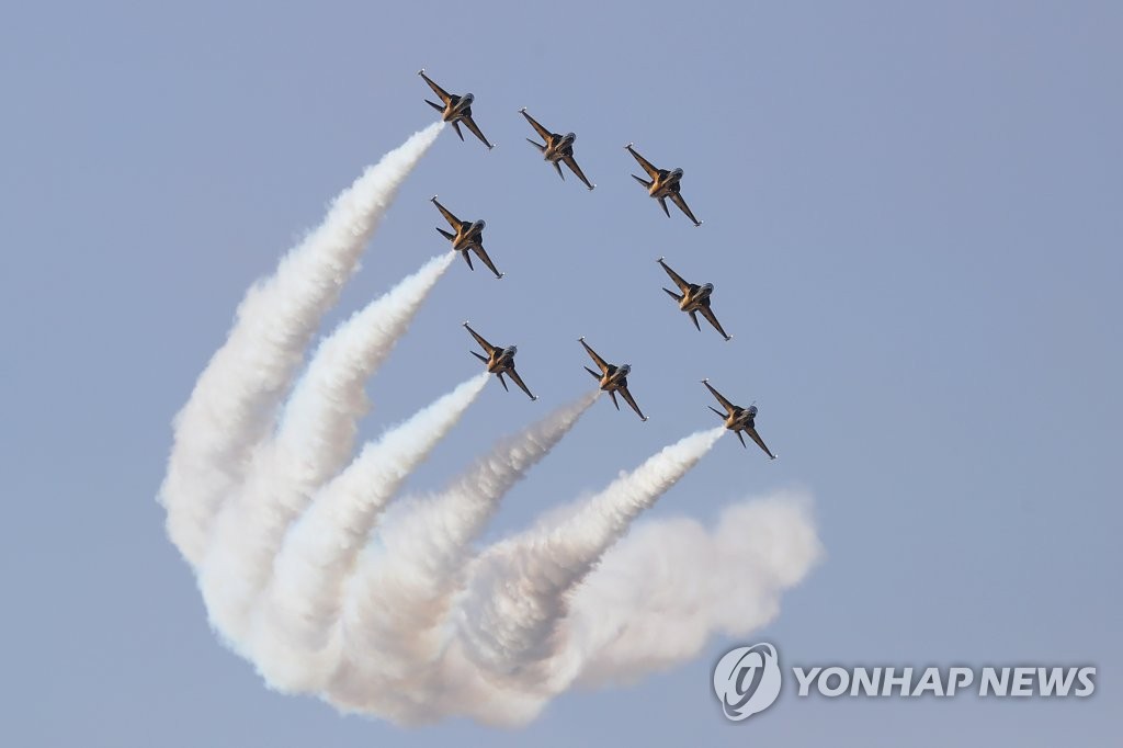 Vuelo acrobático de los Black Eagles Vuelo acrobático de los Black Eagles