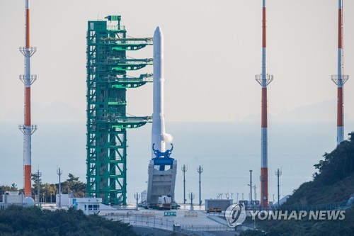 기립장치 분리되는 누리호