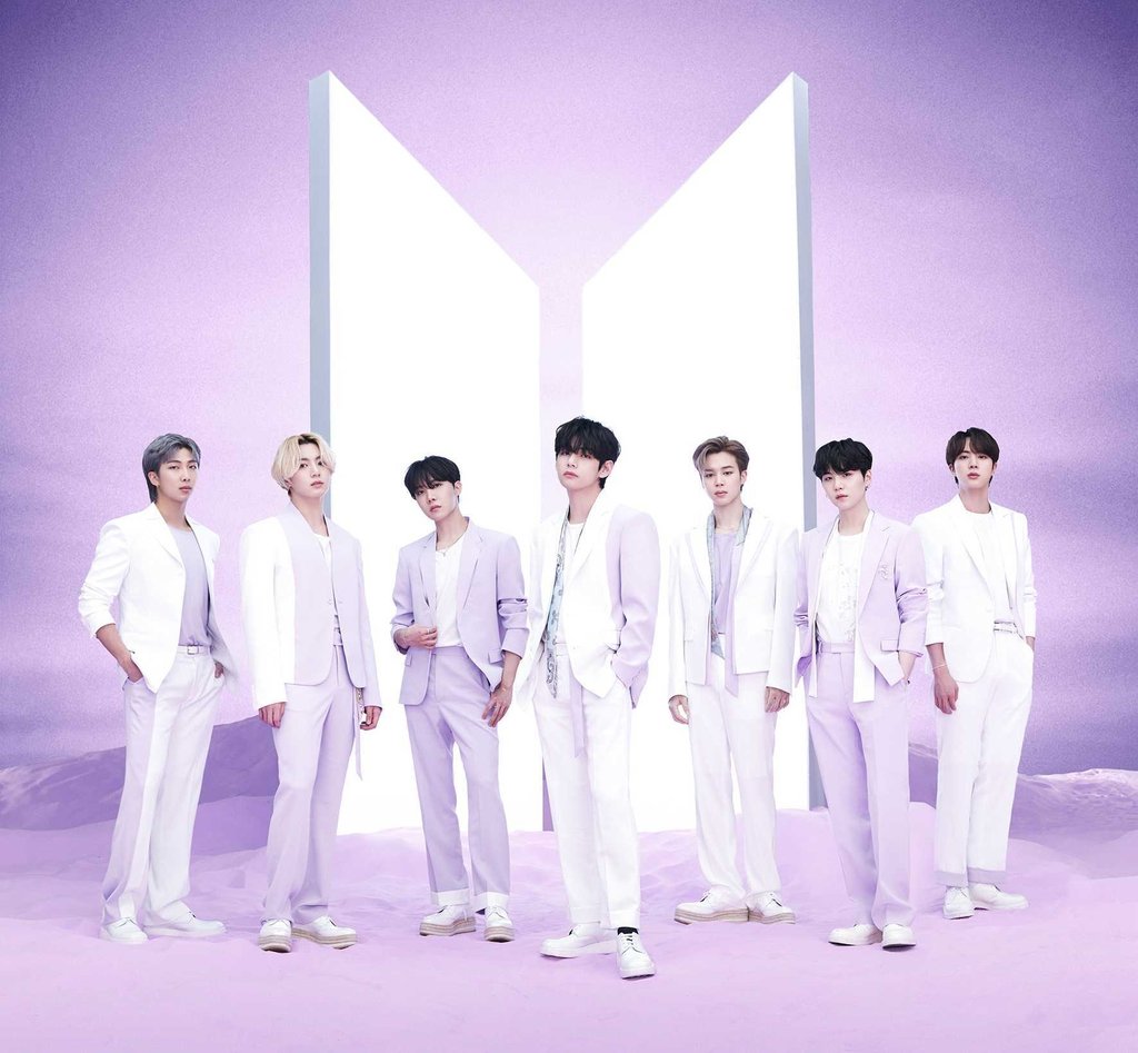 En la fotografía, proporcionada, el 6 de enero de 2022, por Big Hit Music, se muestra a la banda masculina de K-pop BTS. (Prohibida su reventa y archivo)