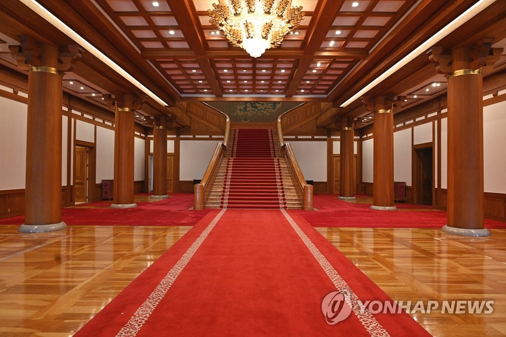 Interior of Cheong Wa Dae to be unveiled Interior of Cheong Wa Dae to be unveiled