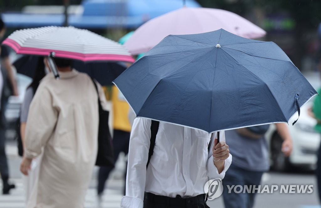 서울에 가벼운 소나기