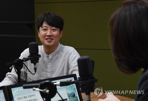 CBS라디오 출연한 이준석