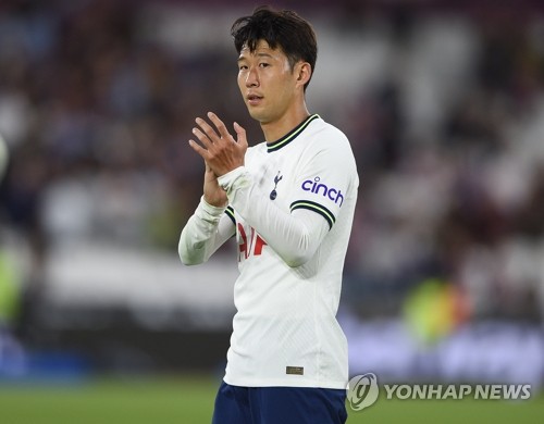 토트넘 손흥민, EPL 개막 5경기째 골 침묵