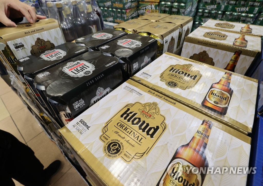 클라우드 맥주, 오늘부터 출고가 인상