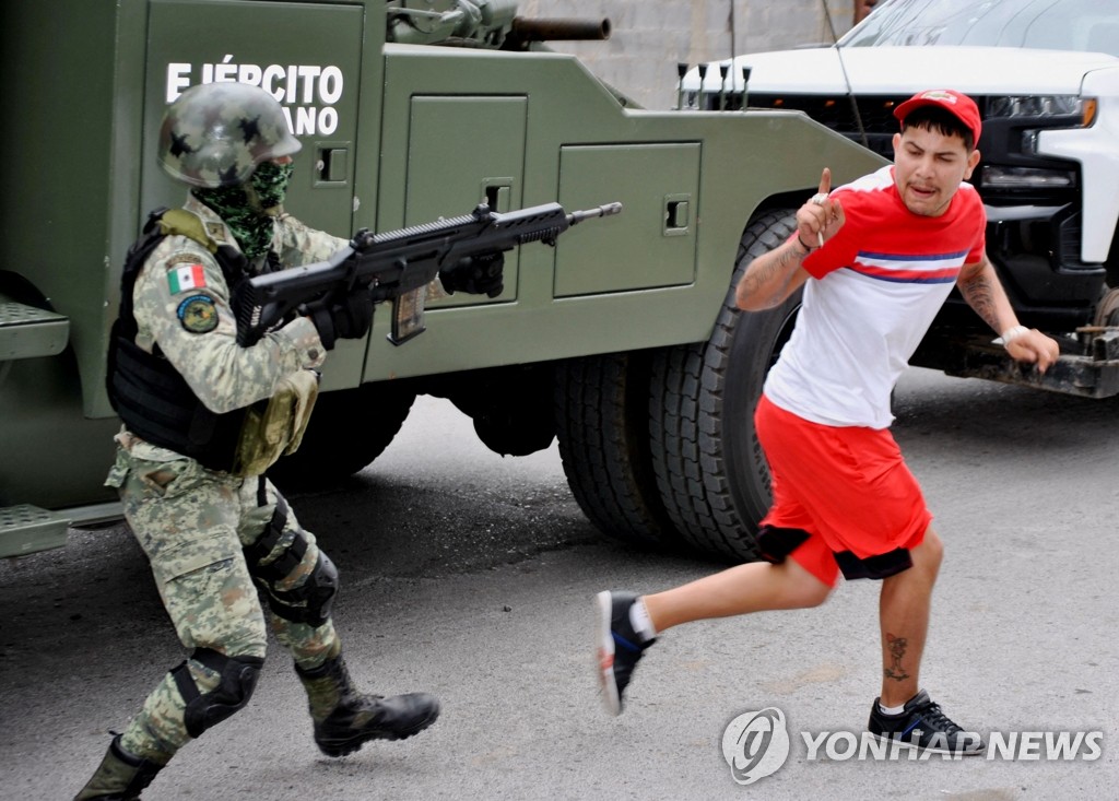 멕시코서 드러난 민간인 사살 현장 조작 정황 연합뉴스