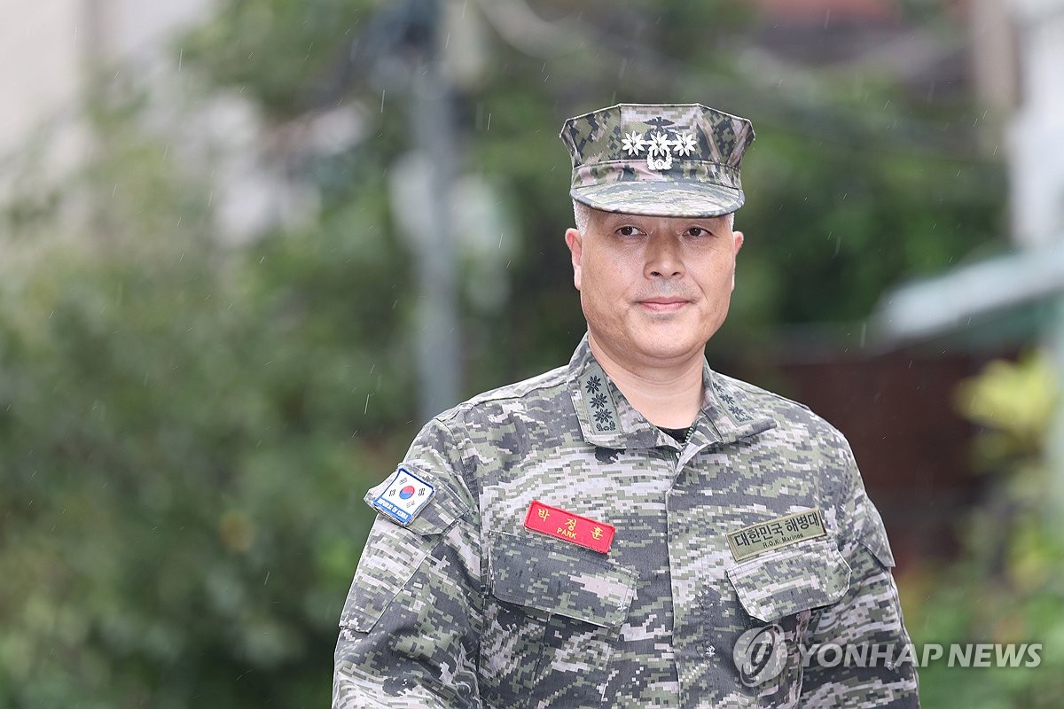 박정훈 전 해병대 수사단장, 군검찰 출석