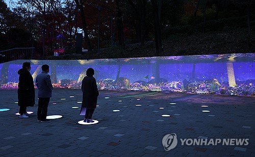 '빛으로 잇는 도심 겨울밤'…연말까지 광주 빛 축제