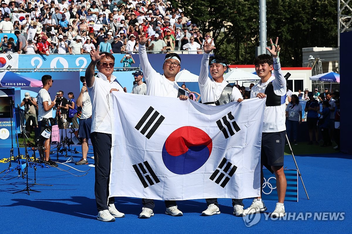 남자 양궁 대표팀, 우리는 3연패