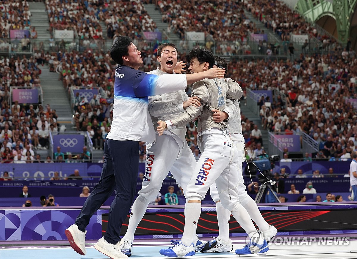 한국 펜싱 남자 사브르, 결승 진출