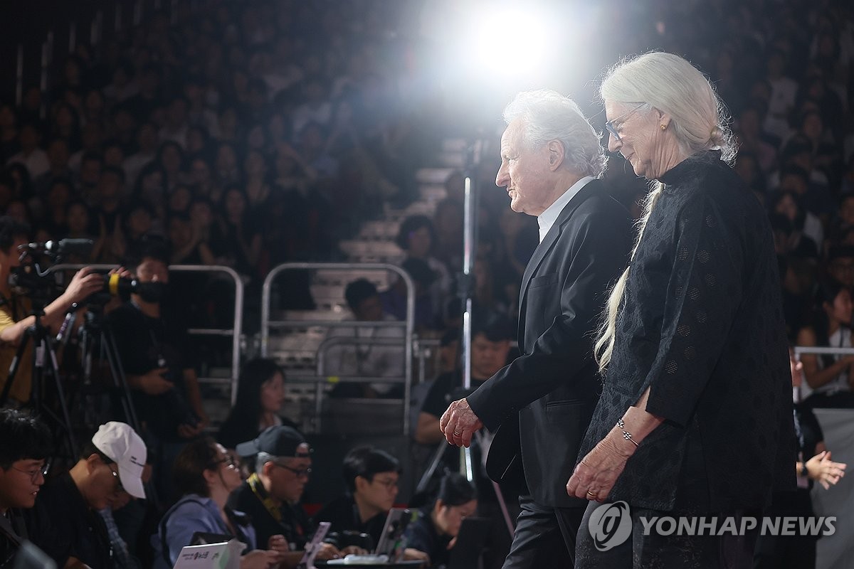 부산국제영화제 참석한 마이클 만 감독