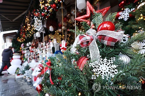'제10회 천안 세계 크리스마스 축제' 개막…25일까지 열려